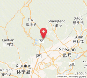Map of Chengkan, Anhui