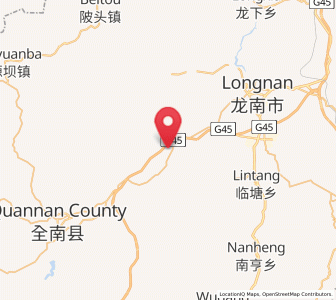 Map of Chenglong, Jiangxi