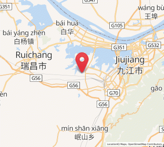 Map of Chengmen, Jiangxi