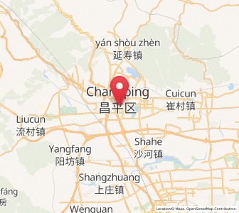 Map of Chengnan, Beijing