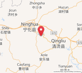 Map of Chengnan, Fujian