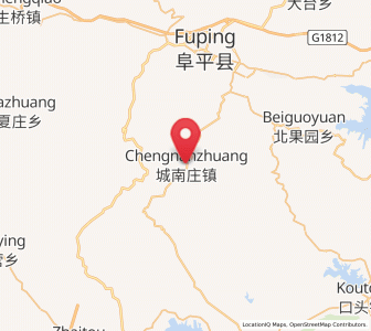 Map of Chengnanzhuang, Hebei