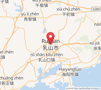 Map of Chengqu, Shandong