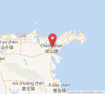 Map of Chengshan, Shandong