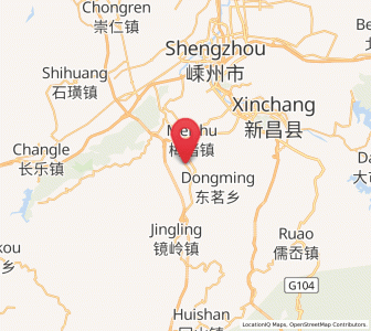 Map of Chengtan, Zhejiang