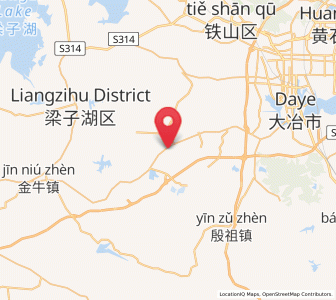 Map of Chengui, Hubei