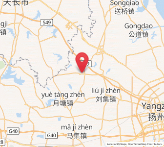 Map of Chenji, Jiangsu