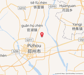 Map of Chenlou, Jiangsu