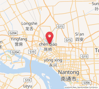Map of Chenqiao, Jiangsu