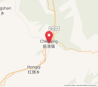 Map of Chenqing, Heilongjiang