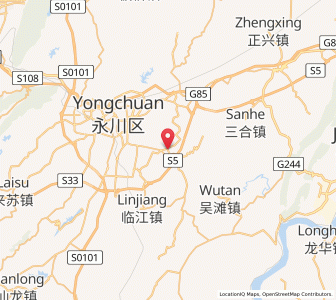 Map of Chenshi, Chongqing