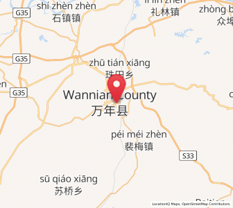 Map of Chenying, Jiangxi