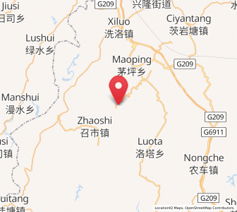 Map of Chenzhouzhai, Hunan