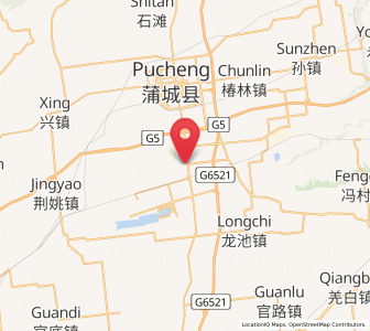 Map of Chenzhuang, Shaanxi