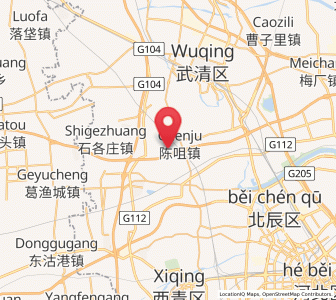 Map of Chenzui, Tianjin