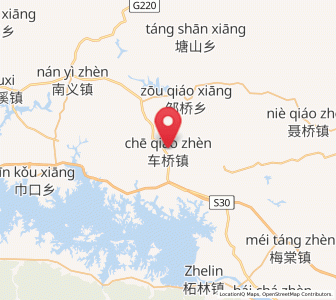 Map of Cheqiao, Jiangxi