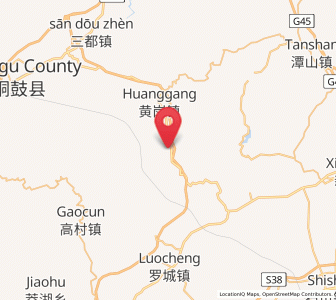 Map of Cheshang, Jiangxi