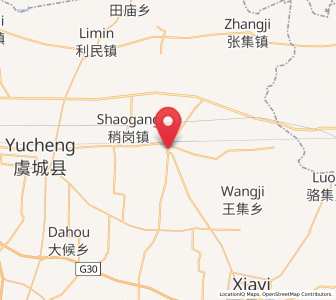 Map of Chezhan, Henan