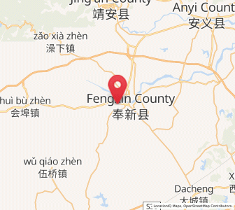 Map of Chi’an, Jiangxi
