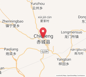 Map of Chicheng, Hebei
