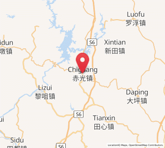 Map of Chiguang, Guangdong