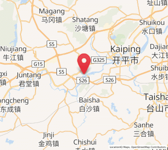 Map of Chikan, Guangdong