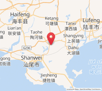 Map of Chikeng, Guangdong