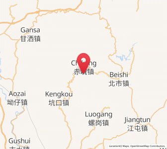 Map of Chikeng, Guangdong