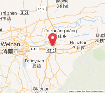Map of Chishui, Shaanxi