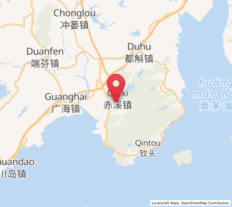 Map of Chixi, Guangdong