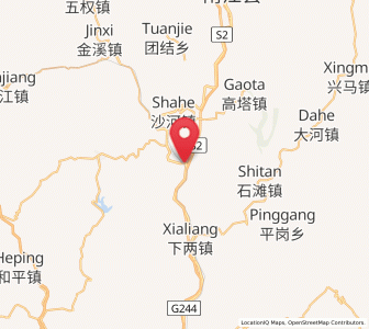 Map of Chixi, Sichuan