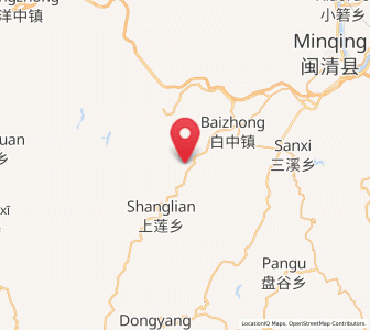 Map of Chiyuan, Fujian