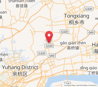 Map of Chongfu, Zhejiang