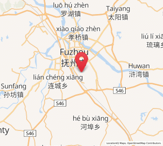 Map of Chonggang, Jiangxi