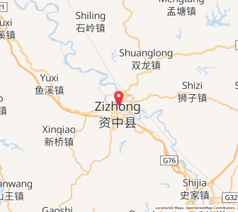 Map of Chonglong, Sichuan