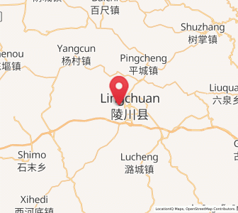 Map of Chongwen, Shanxi