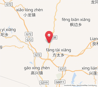 Map of Chongxian, Jiangxi