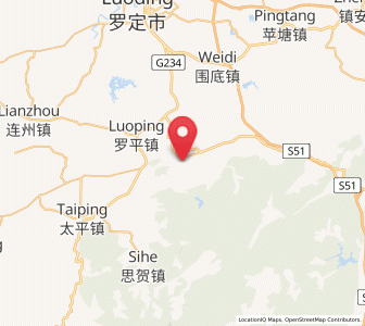 Map of Chuanbu, Guangdong