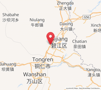 Map of Chuandong, Guizhou
