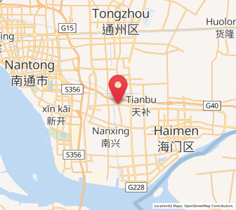 Map of Chuangang, Jiangsu