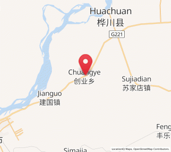 Map of Chuangye, Heilongjiang