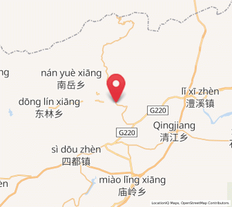 Map of Chuantan, Jiangxi