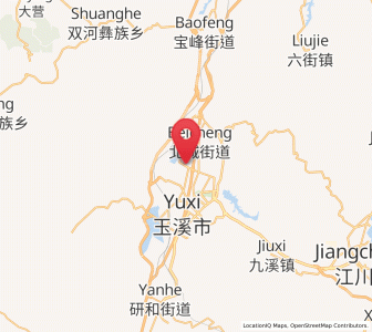 Map of Chunhe, Yunnan