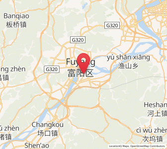 Map of Chunjing, Zhejiang