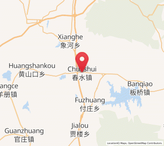 Map of Chunshui, Henan