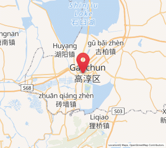 Map of Chunxi, Jiangsu