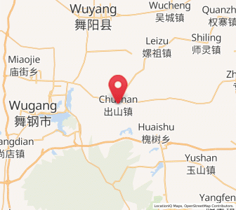 Map of Chushan, Henan