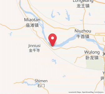Map of Cihe, Hubei