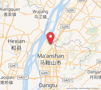 Map of Cihu, Anhui
