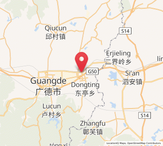 Map of Cishangang, Anhui
